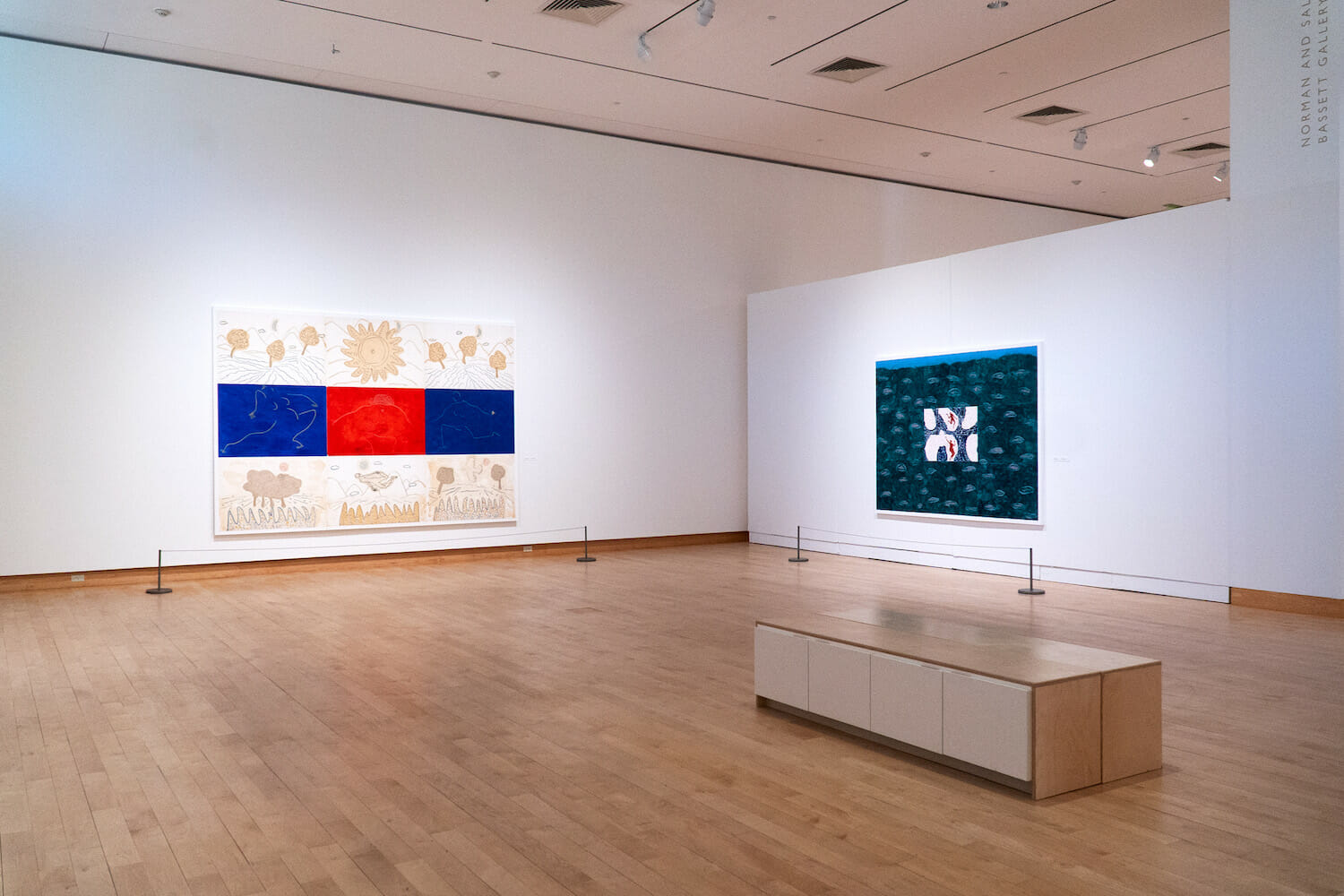 Installation view of the exhibition Floyd Newsum: Evolution of Sight.