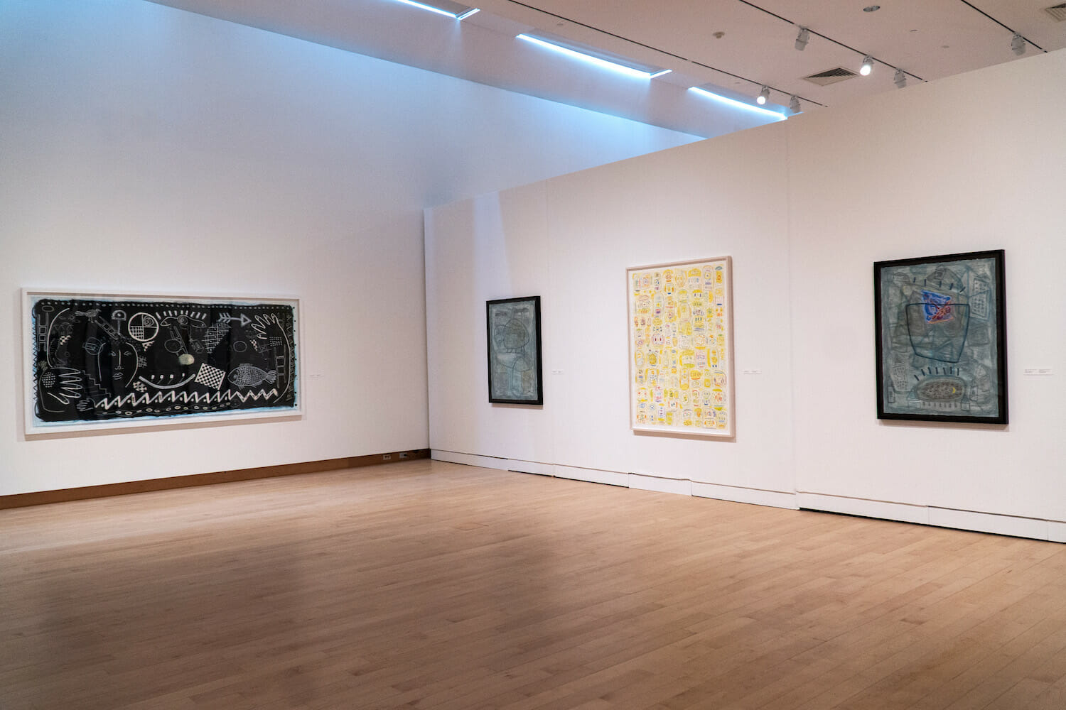Installation view of the exhibition Floyd Newsum: Evolution of Sight.
