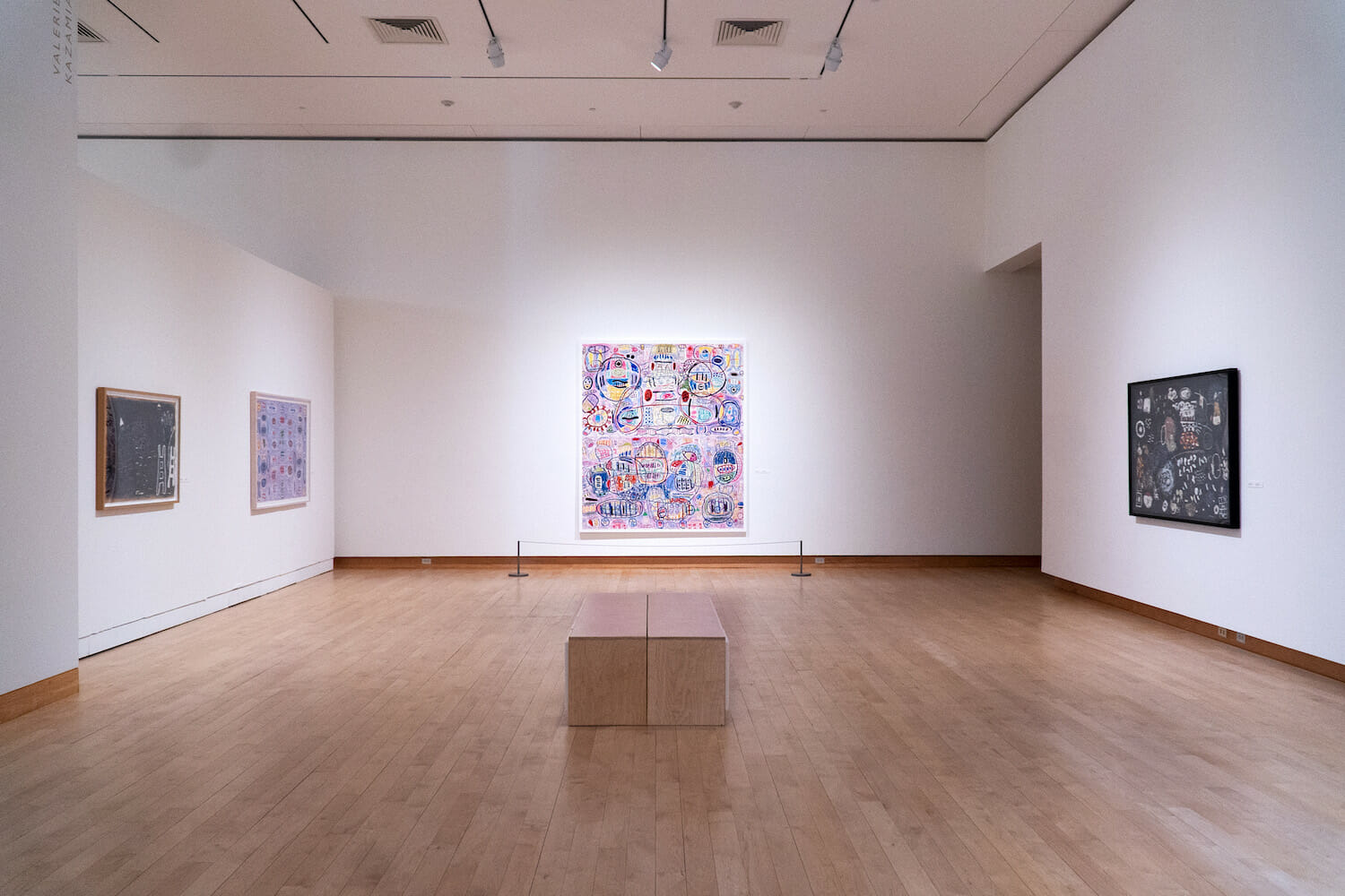 Installation view of the exhibition Floyd Newsum: Evolution of Sight.