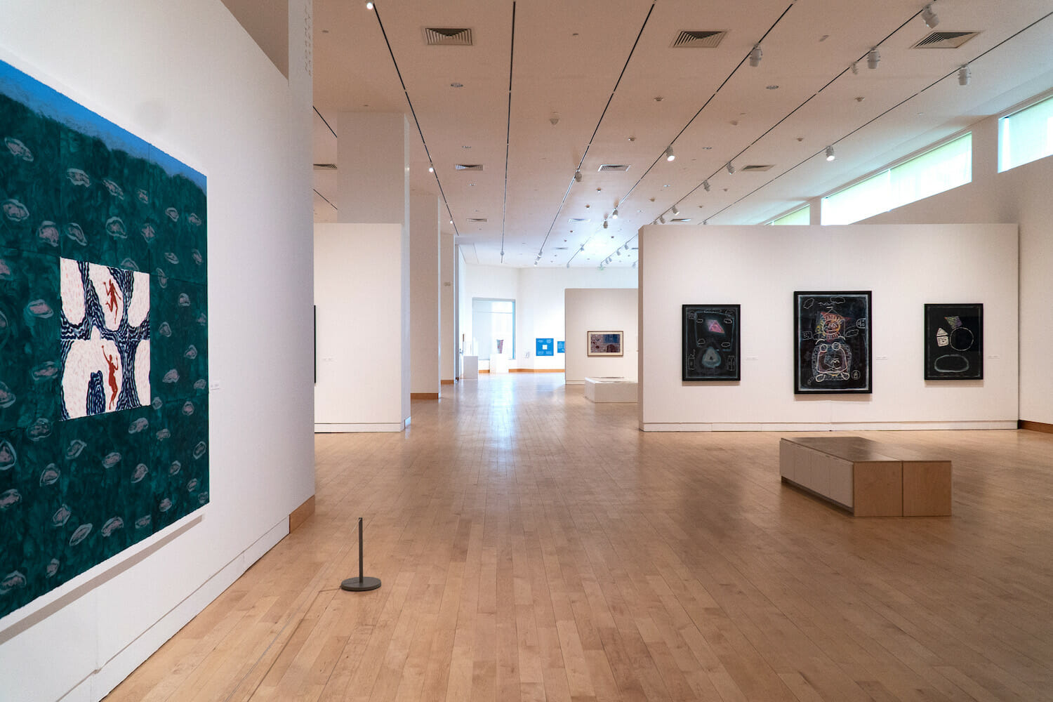 Installation view of the exhibition Floyd Newsum: Evolution of Sight.