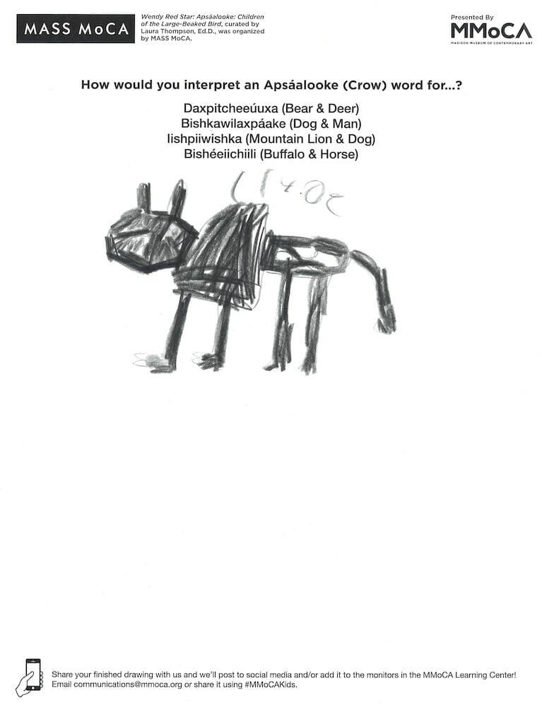 drawing of an animal