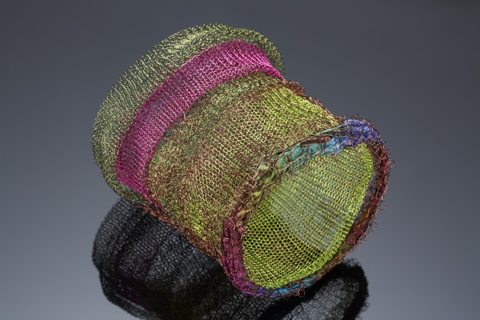 a colorful bracelet