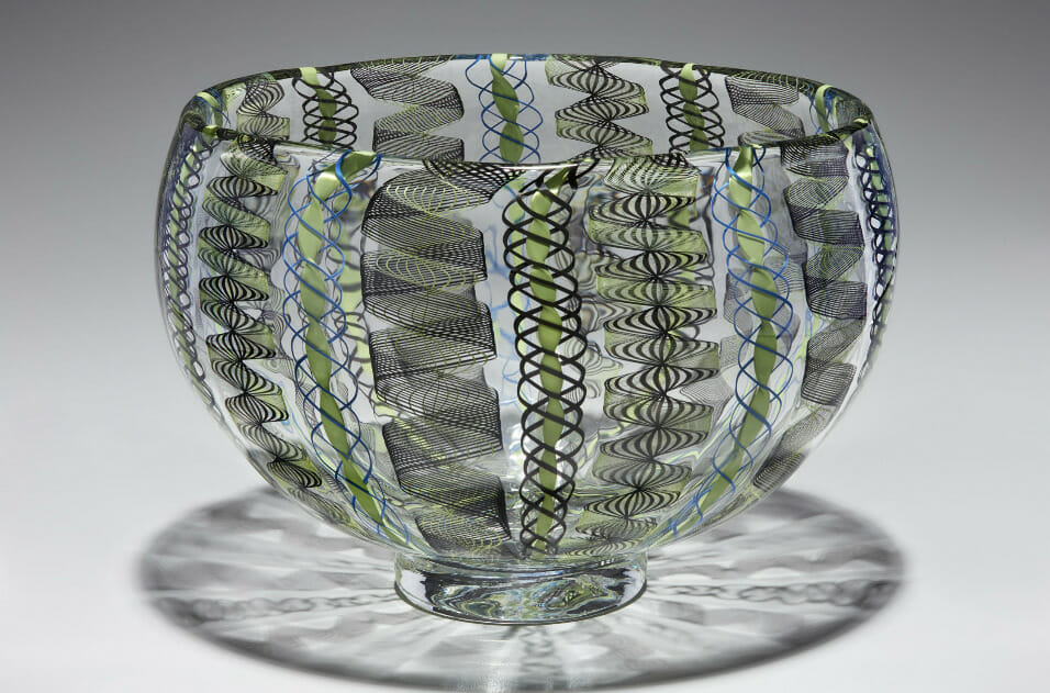 Glass bowl