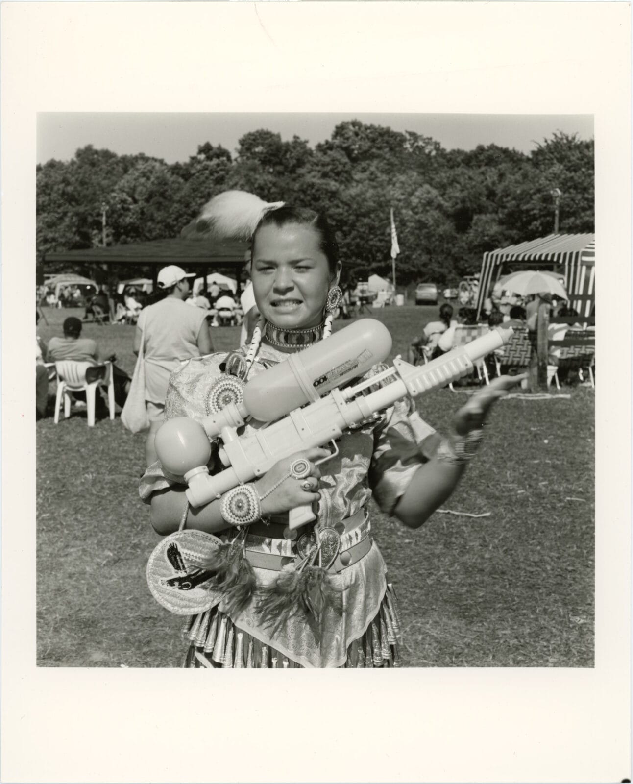 Dorothy Crowfeather. Artist: Tom Jones. Date: 1999. Medium: silver gelatin print.