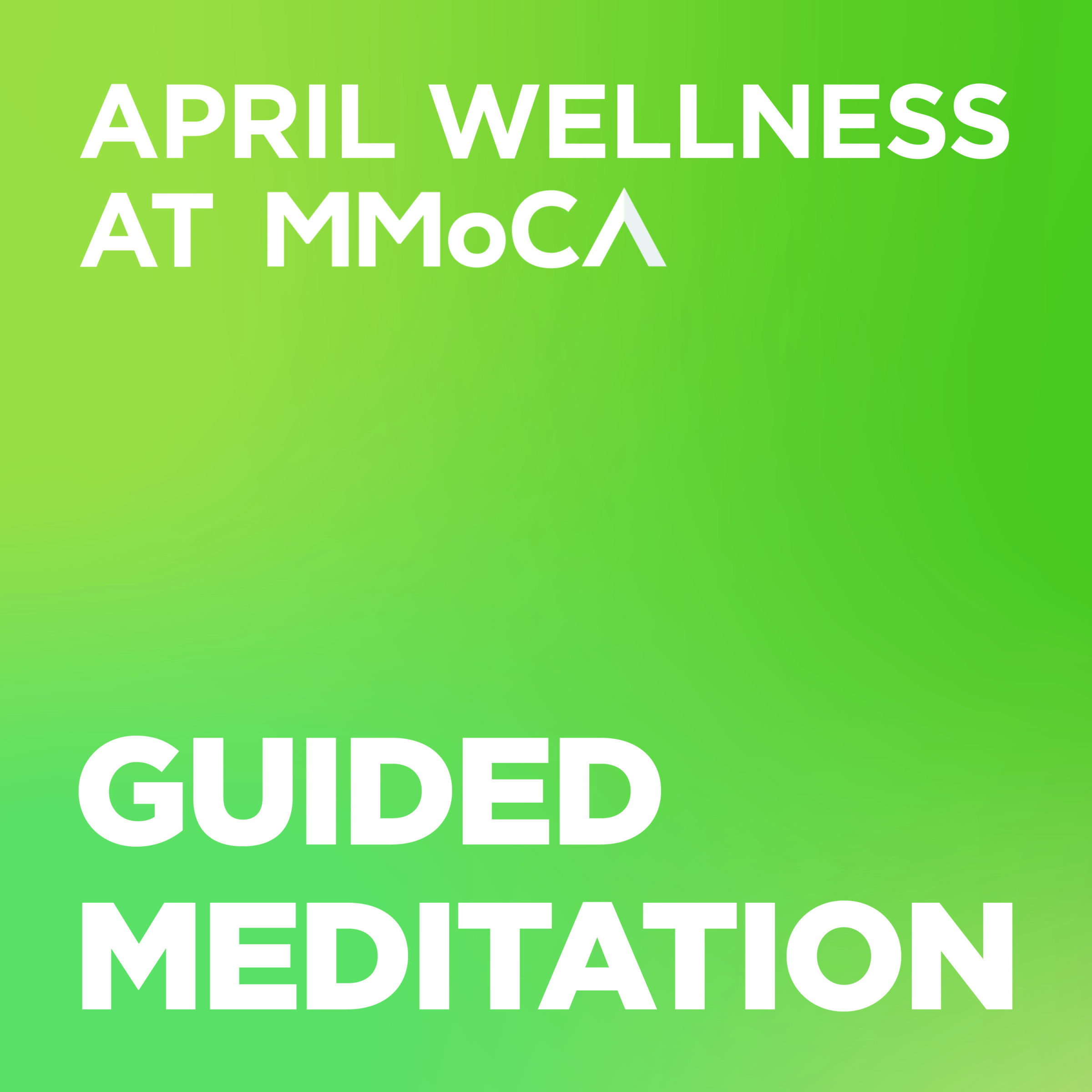 Guided Meditation in the Galleries