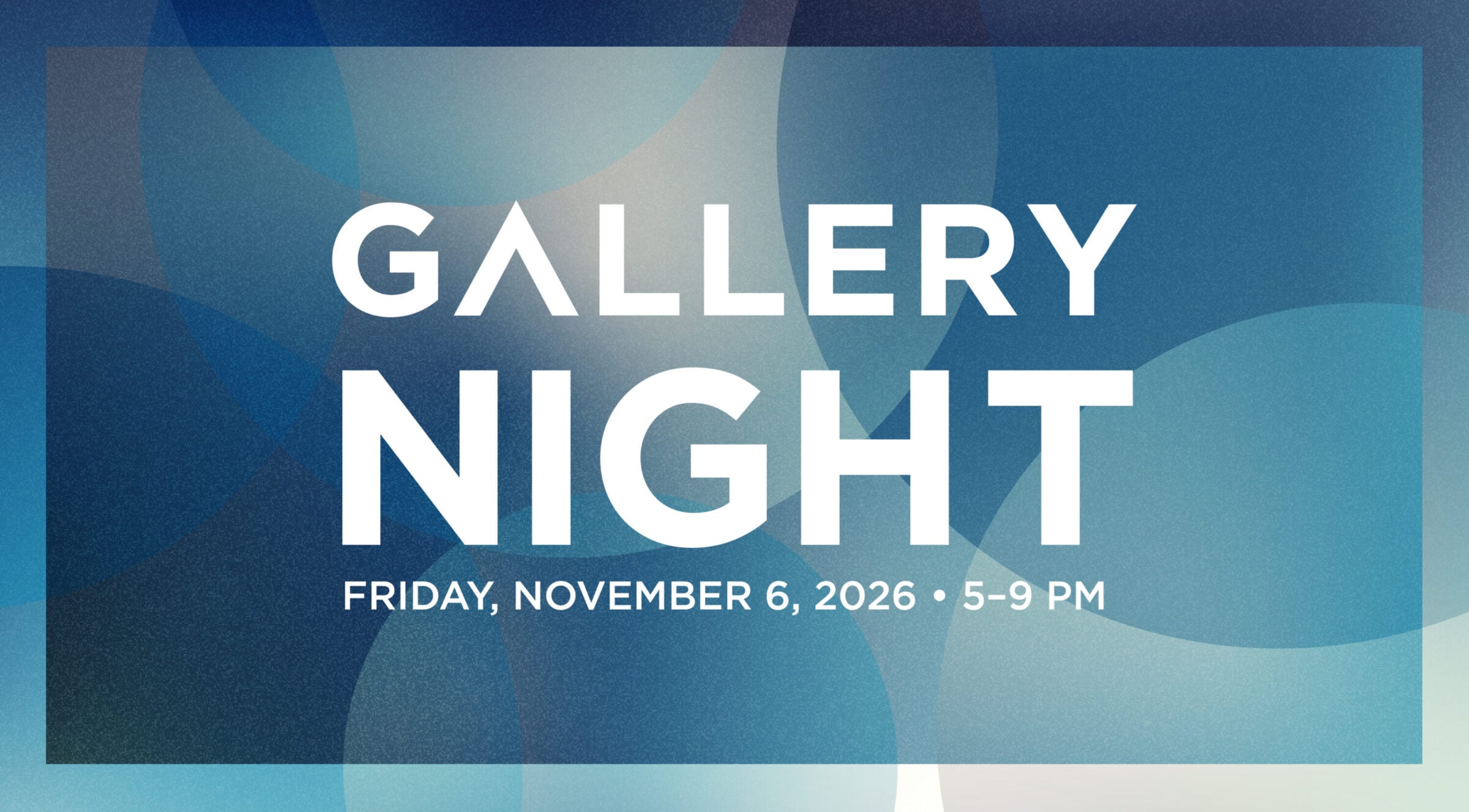2026 Fall Gallery Night